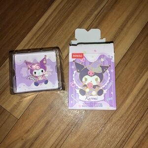 Miniso Sanrio Kuromi Candy Cane Secret Pin